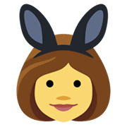 Emoji 👯‍♀️ Donne Con Orecchie Da Coniglio su Facebook 2.1.