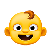 Emoji 👶 Neonato su Facebook 3.0.