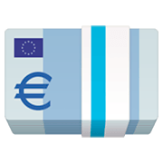 Emoji 💶 Banconota Euro su Facebook 3.0.