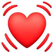 💓 Emoji schlagendes Herz Facebook 3.0.