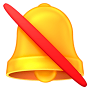 🔕 Emoji Campana Con Signo De Cancelación en Facebook 3.0.