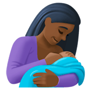 🤱🏿 Emoji Lactancia Materna: Tono De Piel Oscuro en Facebook 3.0.