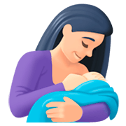 🤱🏻 Emoji Lactancia Materna: Tono De Piel Claro en Facebook 3.0.