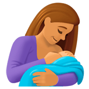 🤱🏽 Emoji Lactancia Materna: Tono De Piel Medio en Facebook 3.0.