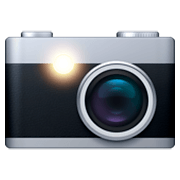 Emoji 📸 Fotocamera Con Flash su Facebook 3.0.