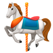 Emoji 🎠 Cavallo Da Giostra su Facebook 3.0.