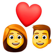 👩‍❤️‍👨 Emoji Pareja Enamorada: Mujer Y Hombre en Facebook 3.0.