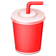 Emoji 🥤 Bicchiere Con Cannuccia su Facebook 3.0.