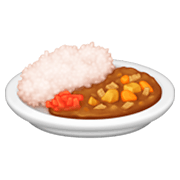 🍛 Emoji Reis mit Curry Facebook 3.0.
