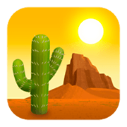 Emoji 🏜️ Deserto su Facebook 3.0.