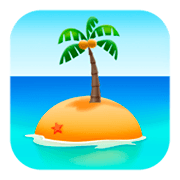 Emoji 🏝️ Isola Deserta su Facebook 3.0.