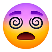Emoji 😵 Faccina Frastornata su Facebook 3.0.
