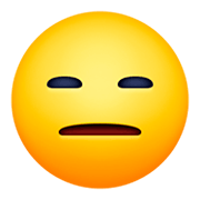 Emoji 😑 Faccina Inespressiva su Facebook 3.0.