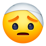 🤕 Emoji Gesicht mit Kopfverband Facebook 3.0.