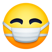 😷 Emoji Rosto Com Máscara Médica na Facebook 3.0.