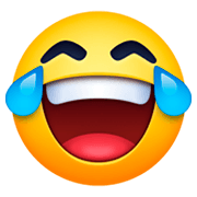 Emoji 😂 Faccina Con Lacrime Di Gioia su Facebook 3.0.