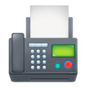 Emoji 📠 Fax su Facebook 3.0.