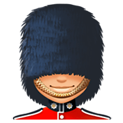 💂🏼‍♀️ Emoji Wachfrau: mittelhelle Hautfarbe Facebook 3.0.