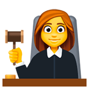 Emoji 👩‍⚖️ Giudice Donna su Facebook 3.0.