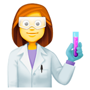 👩‍🔬 Emoji Wissenschaftlerin Facebook 3.0.