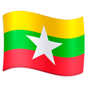 Emoji 🇲🇲 Bandiera: Myanmar (Birmania) su Facebook 3.0.