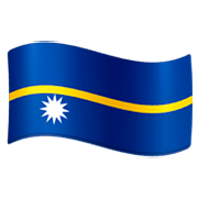 Emoji 🇳🇷 Bandiera: Nauru su Facebook 3.0.