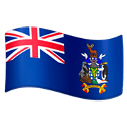 🇬🇸 Emoji Flagge: Südgeorgien und die Südlichen Sandwichinseln Facebook 3.0.