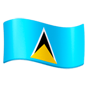 Emoji 🇱🇨 Bandiera: Saint Lucia su Facebook 3.0.