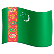 Émoji 🇹🇲 Drapeau : Turkménistan sur Facebook 3.0.