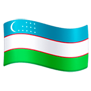 Émoji 🇺🇿 Drapeau : Ouzbékistan sur Facebook 3.0.