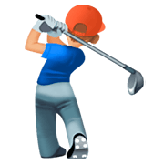 🏌🏼 Emoji Golfista: Tono De Piel Claro Medio en Facebook 3.0.