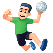 🤾🏻 Emoji Handballspieler(in): helle Hautfarbe Facebook 3.0.