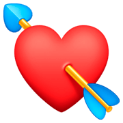 💘 Emoji Herz mit Pfeil Facebook 3.0.