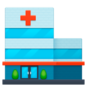 Emoji 🏥 Ospedale su Facebook 3.0.