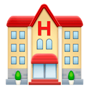 Emoji 🏨 Hotel su Facebook 3.0.