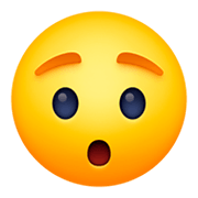 😯 Emoji verdutztes Gesicht Facebook 3.0.