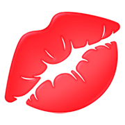 Emoji 💋 Impronta Della Bocca su Facebook 3.0.