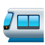 Emoji 🚈 Metrotranvia su Facebook 3.0.