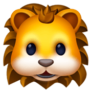 Émoji 🦁 Tête De Lion sur Facebook 3.0.