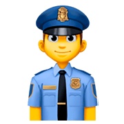 👮‍♂️ Emoji Agente De Policía Hombre en Facebook 3.0.
