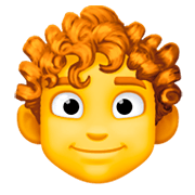 👨‍🦱 Emoji Hombre: Pelo Rizado en Facebook 3.0.