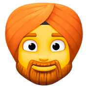 Emoji 👳‍♂️ Uomo Con Turbante su Facebook 3.0.