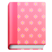 📔 Emoji Notizbuch mit dekorativem Einband Facebook 3.0.