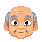 👴🏼 Emoji älterer Mann: mittelhelle Hautfarbe Facebook 3.0.