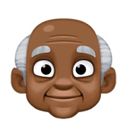 👴🏿 Emoji älterer Mann: dunkle Hautfarbe Facebook 3.0.