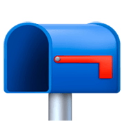📭 Emoji offener Briefkasten ohne Post Facebook 3.0.