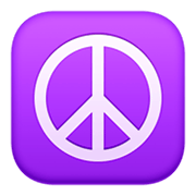 ☮️ Emoji Friedenszeichen Facebook 3.0.