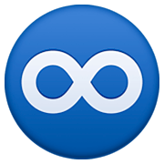 Emoji ♾️ Simbolo Dell’infinito su Facebook 3.0.
