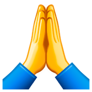 🙏 Emoji Manos En Oración en Facebook 3.0.