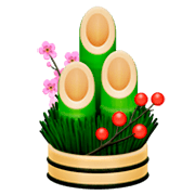 Emoji 🎍 Bambù Decorato su Facebook 3.0.